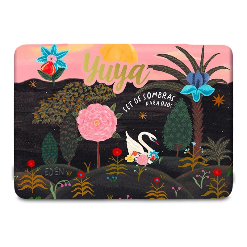Paleta De Sombras Para Ojos Edén De Yuya Con 12