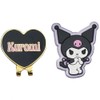 Marushin Golf Marker, Chromi, Heart Black Marker, Beginner, Character 3335021500