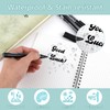 WINKIO 12 x acrylic pens (black/white) (black)