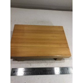 10.5" x 7.5" WOODEN, WOOD SUSHI SERVING TRAY, PLATTER, PLATE, RESTAURANT / HOME