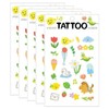 Real Vivid 5P Colorful Tattoo Decals for Kids Decal
