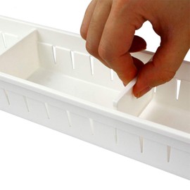 inomata Chemical Kitchen Tray Slim White