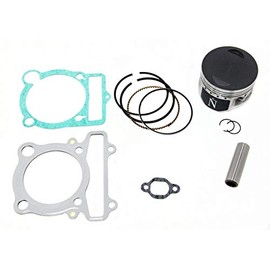 SEMOLTO Piston & Gasket Kit set for 1987-2004 Yamaha Warrior 350 YFM350X Standard Bore 83mm includes piston, rings, pin, clips, & top end gasket kit