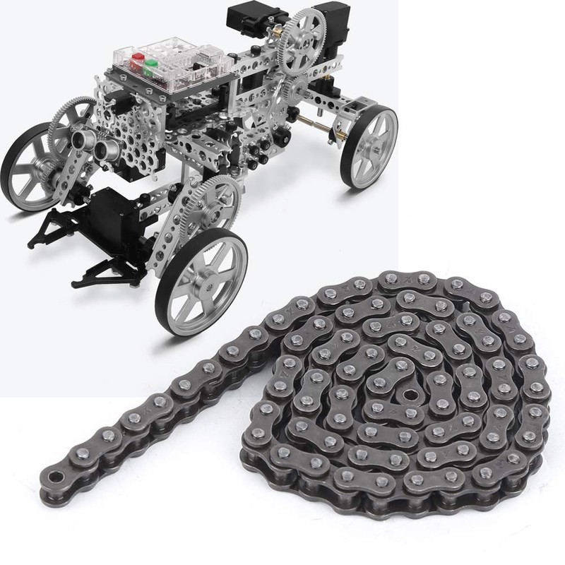 Fafeicy Roller Chain Robot Compatible with Carbon Steel 0.5 -