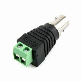 JQ BNC F 2-Pin Terminal Converter NA436 X ( 1 Pack ) / 터미널 변환 BNC F 2Pin NA436 X ( 1매입 )