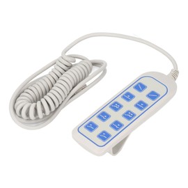 Lift Chair Hand Controller IP66 Lifting Bed Remote Control Electric Push Rod Controller with 8 Pin 9 Core Plug