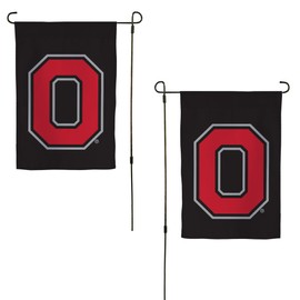 Desert Cactus The Ohio State University Garden Flag OSU Buckeyes Banner 100% Polyester (Design B)