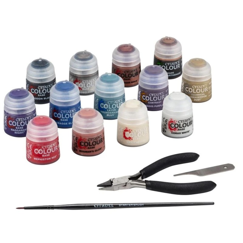 Games Workshop - Warhammer 40,000: Paints + Tools Set