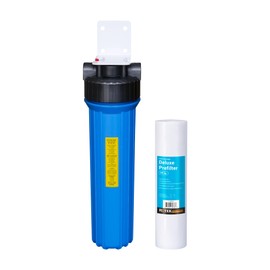 Rotek Water Systems Whole House Water Filtration System | 1-Stage Water Filter System | SED | Clean Water | Sediment Filter | 20 Inch