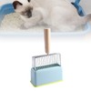 Cat Litter Scoop Kitty Metal Scooper with Deep Shovel Long