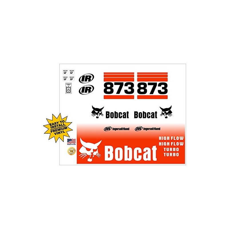 873 Style G Replacement Decal Sticker kit fits Bobcat