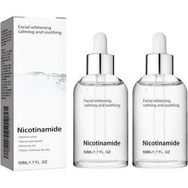 Niacinamide Freckles Removal Serum, Sunnylas Niacinamide Serum for Face and Body, Nicotinamide Serum for Blemishes, Hydrating and Moisturizing Facial Essence (2 PCS)