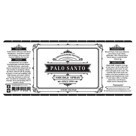 Palo Santo Smudge Spray (8 FL OZ) Premium 100% Pure Palo Santo and Sage Essential Oils. Our Smudge Spray is Crystal & Reiki Infused, Energy Clearing, Purifying, Healing, Smokeless Alternative.