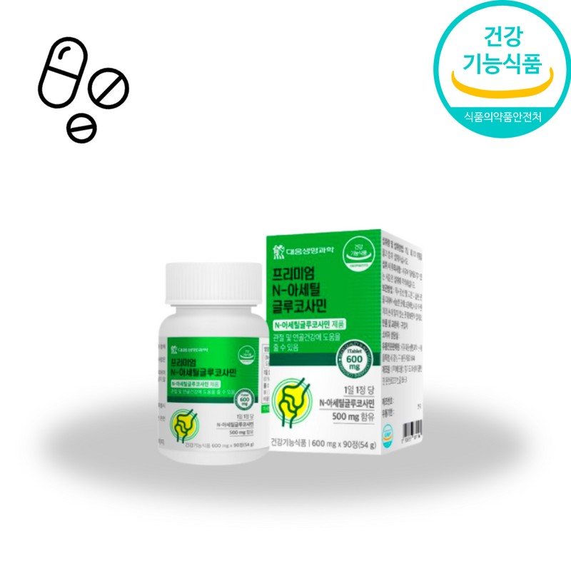Daewoong Joint Glucosamine Max 90 tablets, 2 units, 180 tablets,