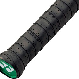 YONEX AC1383 Tennis Badminton Grip Tape, Wet Super Mesh Grip, Pack of 3, Black