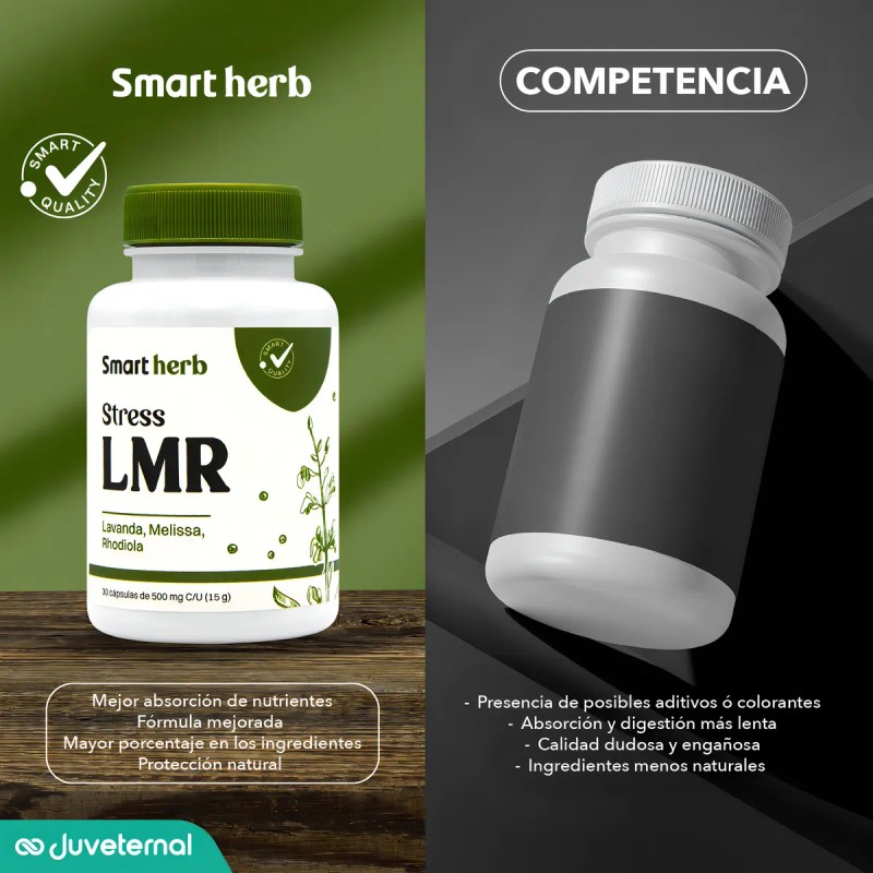 Anahuac Stress LMR Cpsulas Lavanda Rodiola Melissa Antiestrs