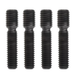 ECSiNG Set of 4 M6 to M7 Exhaust Stud Bolts 30 mm Length for Scooter Motorcycle