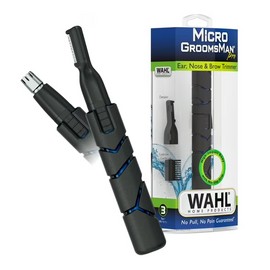 WAHL Micro Groomsman Pro Ear Nose & Brow Trimmer Model 5640 New No-Slip Grip