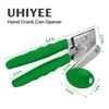 Commercial Can Opener, UHIYEE Hand Crank Can Opener Manual Heavy