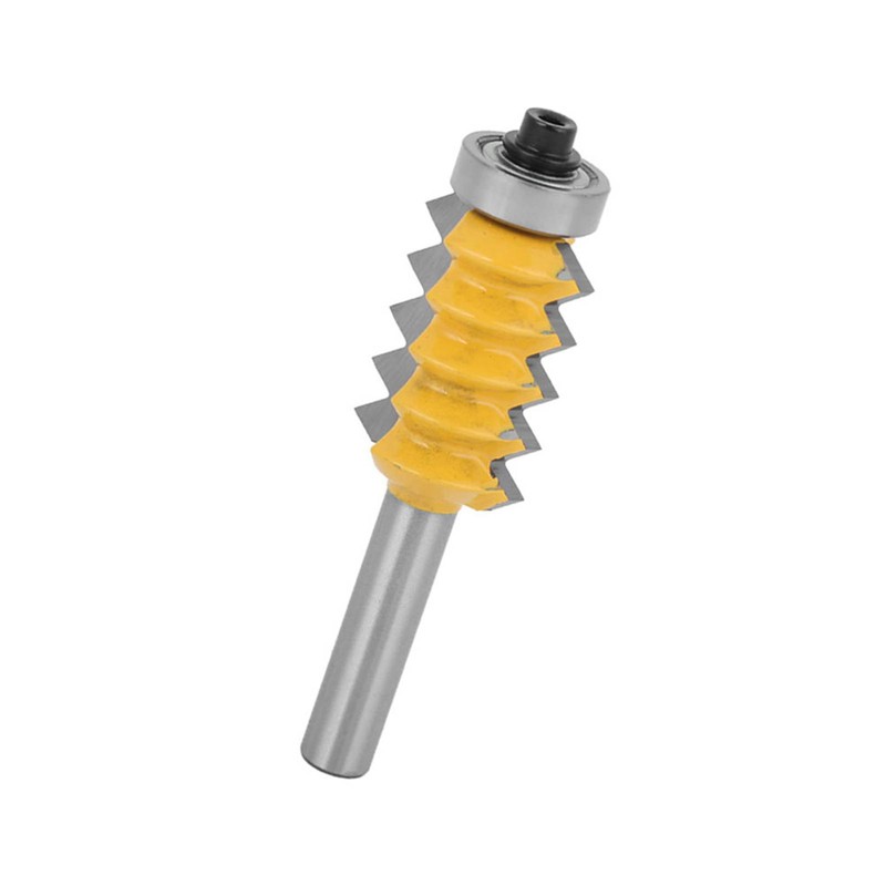 8 Shank Woodworking Cutter Rail Stile Router Bit Line Wave