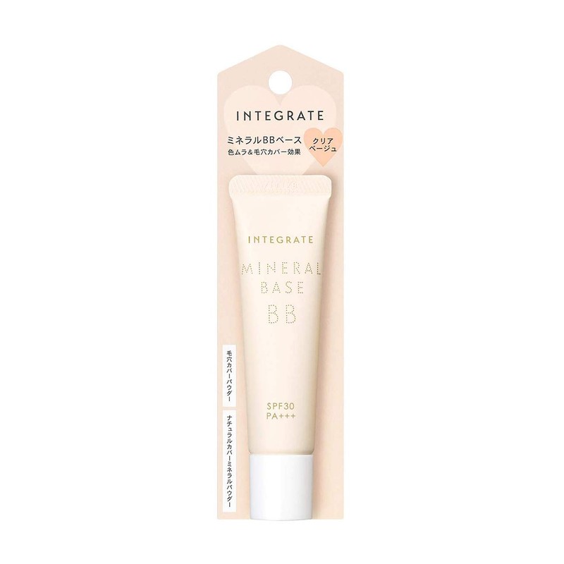 Integrate Mineral Base Clear Beige SPF30 PA+++ Makeup Base 0.7