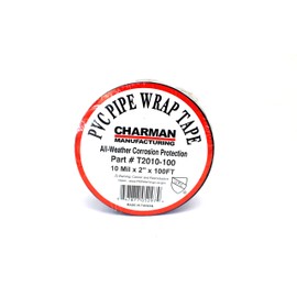 Electrical Black Tape, 10 MIL 1/2 x 50 ft or 2 x 100ft PVC Pipe Wrapping Tape, All-Weather Corrosion Protection for Steel Pipe, Fittings,Electrical Conduit, and Pipe Wrap Insulation (2" X 100 FT)