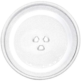 Small 9.6'' / 24.5cm Microwave Glass Plate Replacement, Small Microwave Glass Turntable Plate for Small Microwaves - BY AMI PARTS