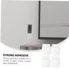 CAXUSD 6pcs Wall Mounted Remote Control Holder Multi-Functional Organizer for