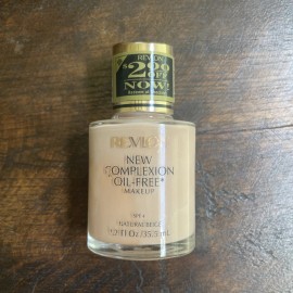 Revlon 1 REVLON New Complexion Oil-Free NATURAL BEIGE 1.2 oz Makeup Foundation VINTAGE