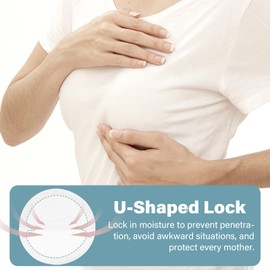 Ultra-Thin Disposable Nursing Pads Highly Absorbent and Breathable Breastfeeding Pads Comfortable Wear Essentials for Moms （150 Count）