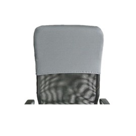 MoguGo Head Cushion Cover Backrest Cover Chair Back Cover Chair Back Protection (Grey, 35 x 48 cm)
