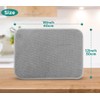 Microfiber Dish Drying Mat – Small Absorbent Dish Drainer Mat,