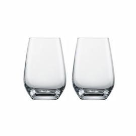 ZWIESEL P117875 Pair Tumbler Vigna 13.6 fl oz (397 ml), Clear, Set of 2, Dishwasher Safe