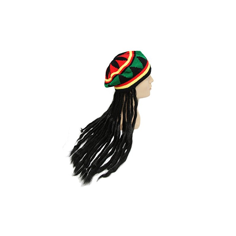 GLOBAL BOX Dread Wig, Wig, Reggae, Cosplay, Entertainment Hat, For