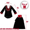 Funnlot Vampire Costume for Boys, Boys Vampire Costume Deluxe Vampire