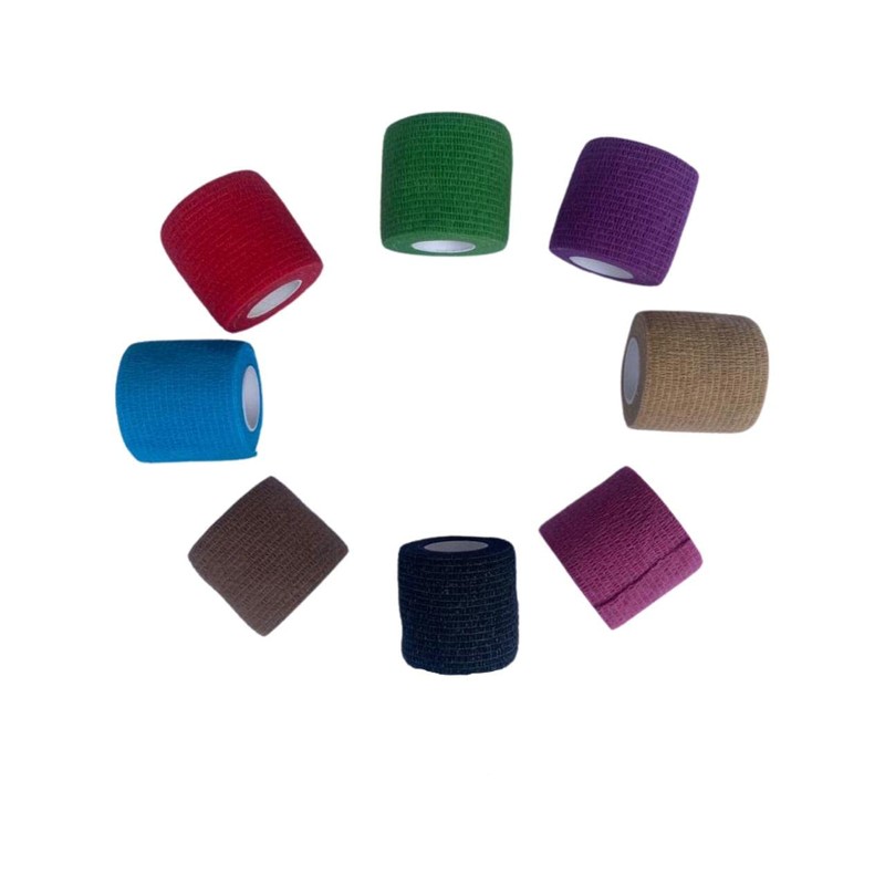 MOMA, Cinta Cohesiva, Cohesive Bandage, Vendaje Autoadhesivo, 10 Pack (VARIADO)