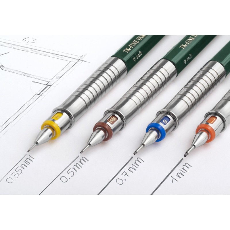 Faber-Castell TK-Fine Vario L 135940 Mechanical Pencil 1.0 mm Champagne