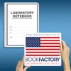 BookFactory Carbonless Lab Notebook (Scientific Grid Format) - Laboratory Notebook