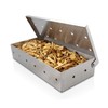 Landree® Smoker Box Made of Rustproof Stainless Steel with 28
