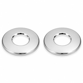 AUNMAS 2 Pack Pool Ladder Escutcheon Plates for 4.3cm Ladder Pipe