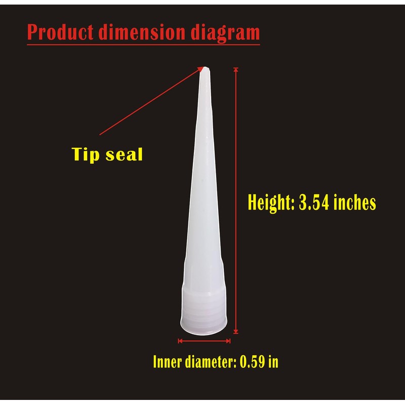 caulking nozzle caulking nozzle extension tube caulking nozzle with closed