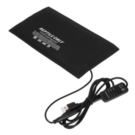 Ausla Reptile Heating Pad Small Animals USB Temperature Control Heating Mat Turtle Lizard (12 x 15.2 x 4.5 cm / 4.7 x 6.0 x 1.8 inch)