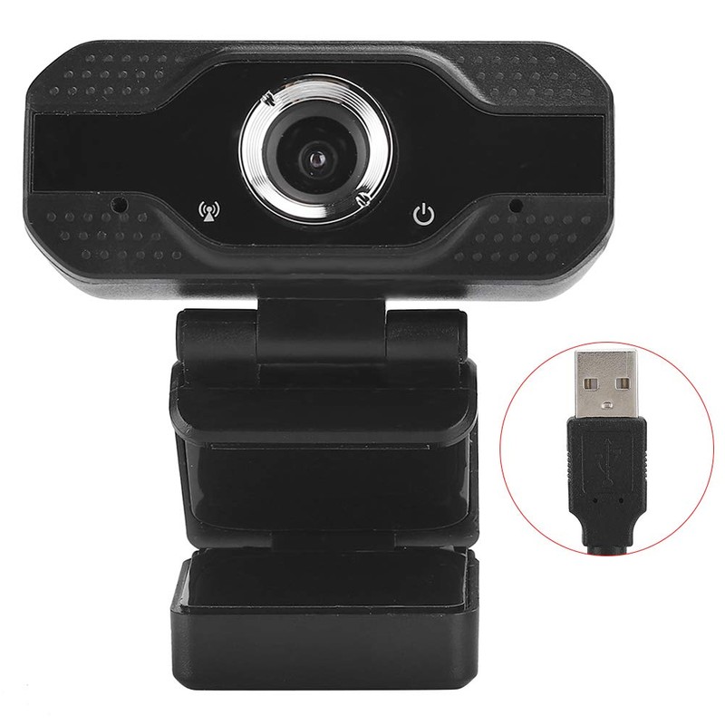 Asixxsix 1080p Webcam with Microphone and Speaker, USB HD Computer