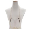 ZOORON Eyeglass Chains for Women, Premium Beaded Eyeglass Necklace Chain