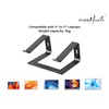 PureMounts Laptop Stand, Ultra-Slim, Ergonomic Aluminium Notebook Holder with Ventilation