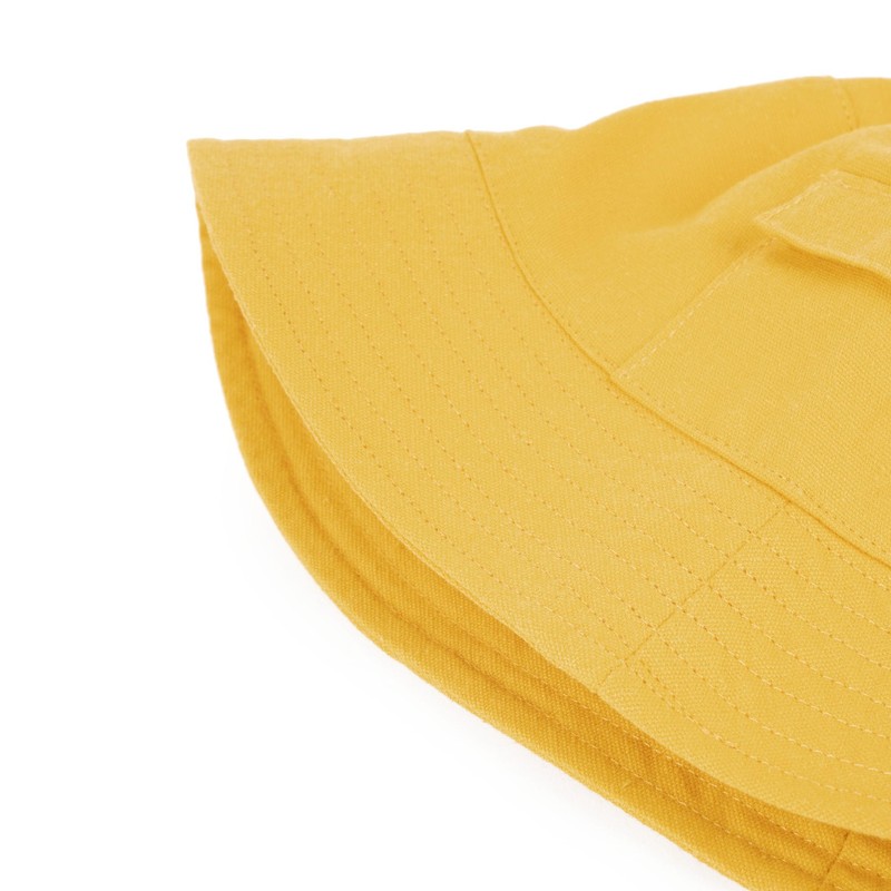 Roka London Hatfield Cotton Corn Bucket Hat One Size, Corn