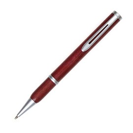 Lanier Pens Longwood Twist Pen - Brushed Satin - Purpleheart