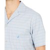 Nautica Men's Short Sleeve 100% Cotton Soft Woven Button Down