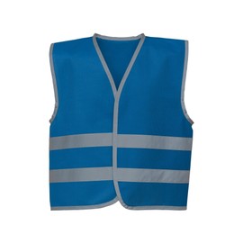 Yoko Hi-Vis Childrens/Kids Reflective Border Waistcoat (M) (Royal Blue)