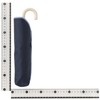 Francfranc French Bi-Color Piping Folding Umbrella, 18.5 inches (47 cm),